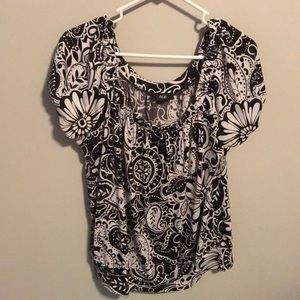 Women’s floral blouse